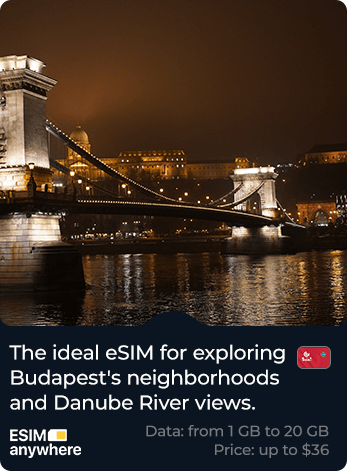 Cheap eSim card for Budapest