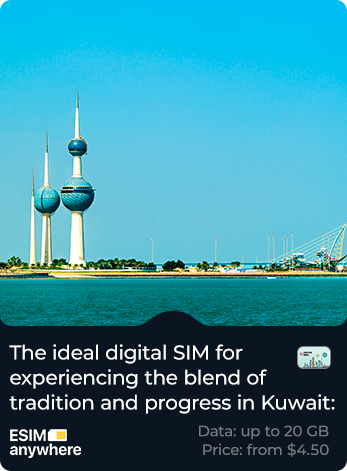 Cheap eSim card for Kuwait