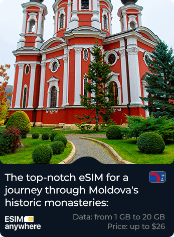 Cheap eSim card for Moldova