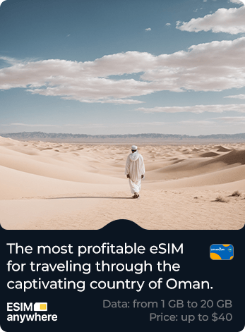 Cheap eSim card for Oman