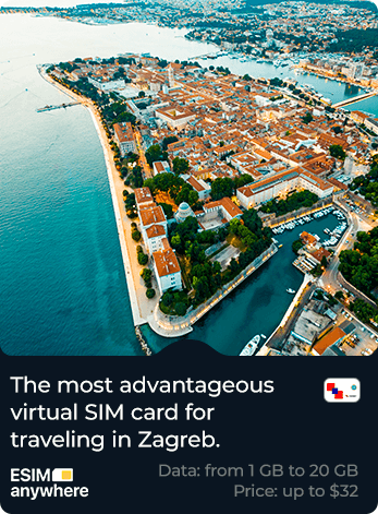 Cheap eSim card for Zagreb